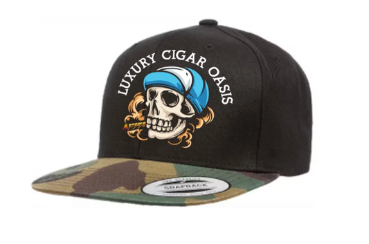 Black & Camo Snapback Hat