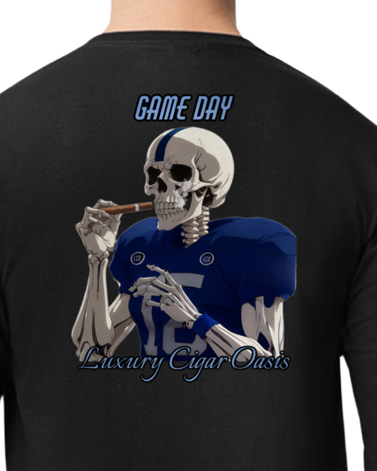 Blue Football Team Long Sleeve