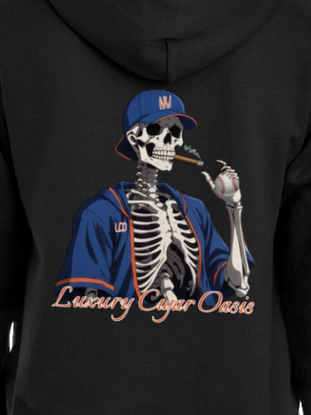 LCO Blue & Orange Baseball Hoodie